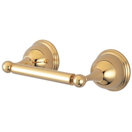Kingston Brass Restoration Toilet Paper Holder, Polished Brass BA3968PB